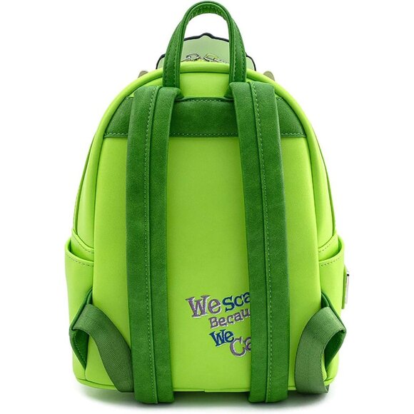 Disney Monsters Inc Mike Wazowski Womens Faux Leather Shoulder Bag Purse - Picture 3 of 6